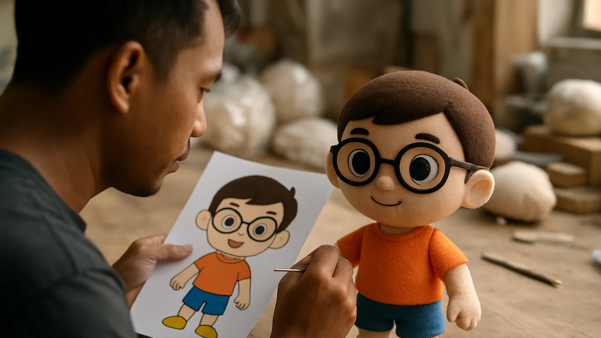 Boneka Karakter untuk Kreator dan Pemilik IP: dari Ilustrasi ke Merchandise